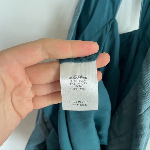 Tularosa Nanette Cut Out Midi Dress in Dusty Blue Women's Sundress Small - Picture 11 of 15